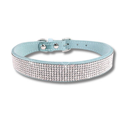 COLLIER EN CUIR DE DAIM POUR CHIEN | CaniBling